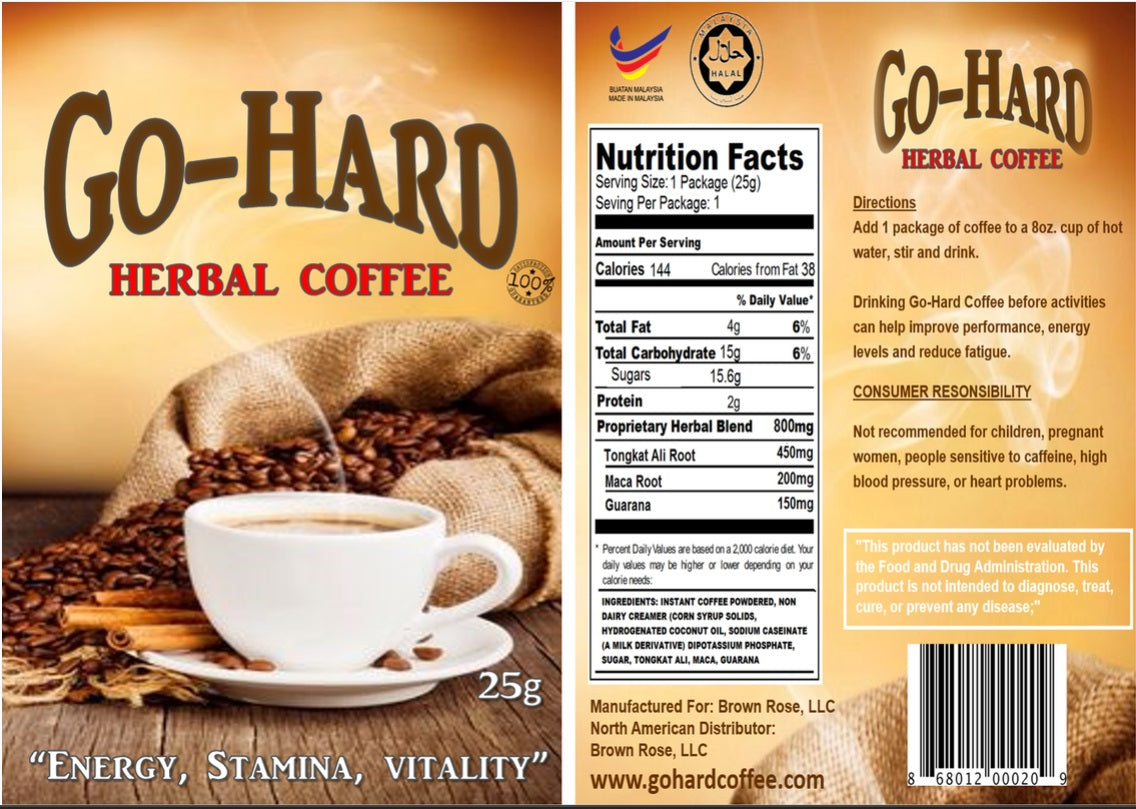 Go Hard Coffee: Bundle of 20
